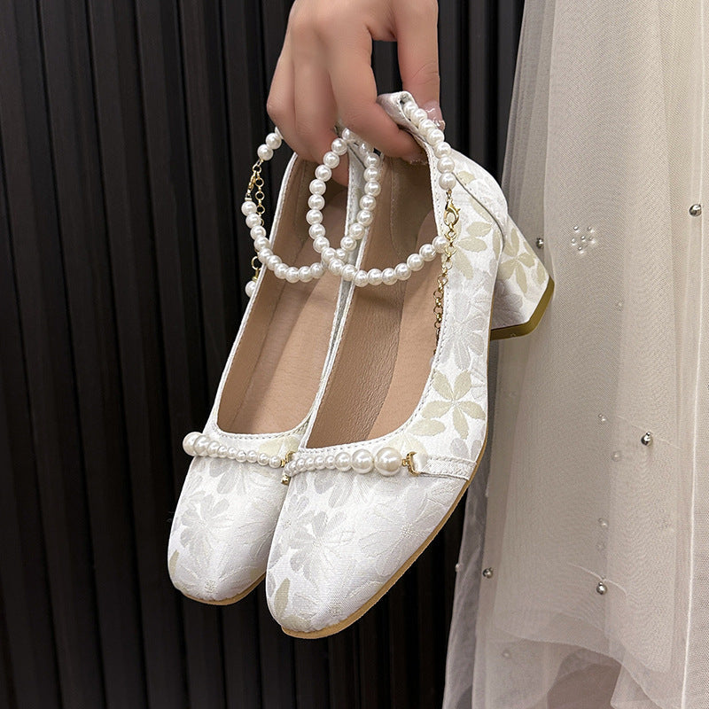 Damen elegante und komfortable Absatzschuhe R&B