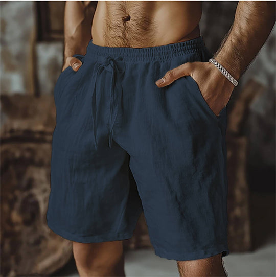 R&B | Herren-Schnürshorts aus Baumwolle