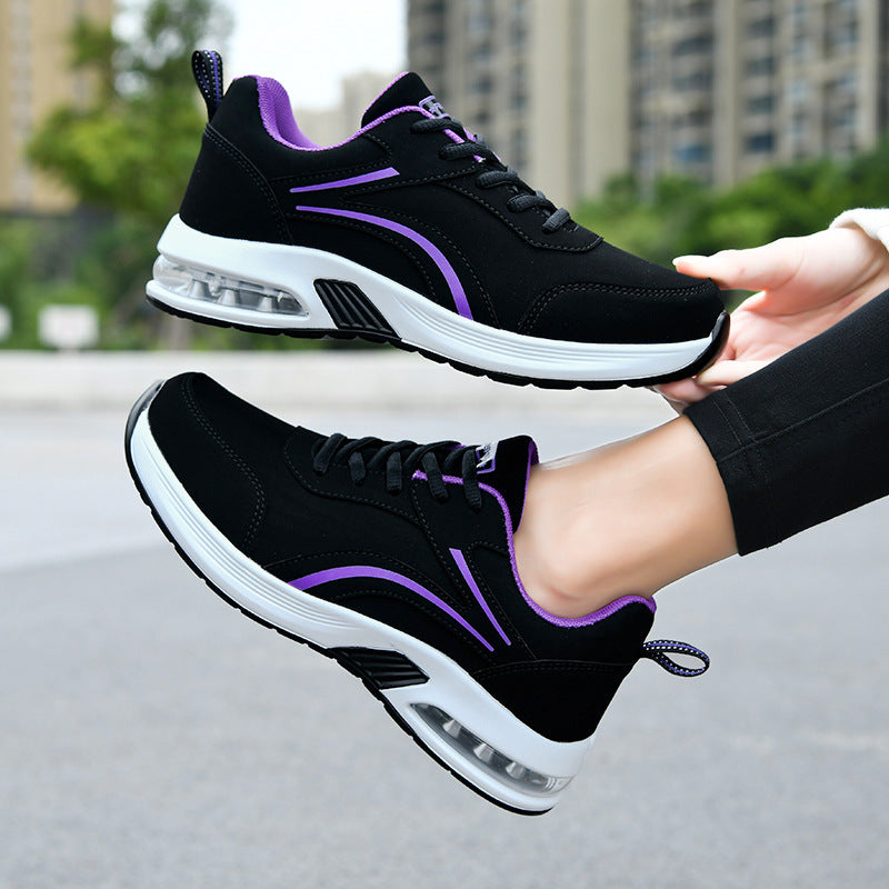 Herren nan luftgedämpfter City-Sneaker mit ergonomischer EVA-Zwischensohle und gepolsterter Knöchelmanschette R&B