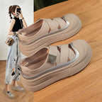 Damen Komfortable Plateau Slipper R&B