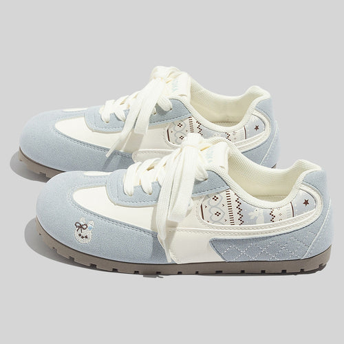 Damen Sneakers mit innovativen Tierapplikationen und bequemer Dämpfung R&B