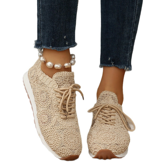 Damen Sportliche Komfort-Sneaker mit atmungsaktivem Obermaterial R&B