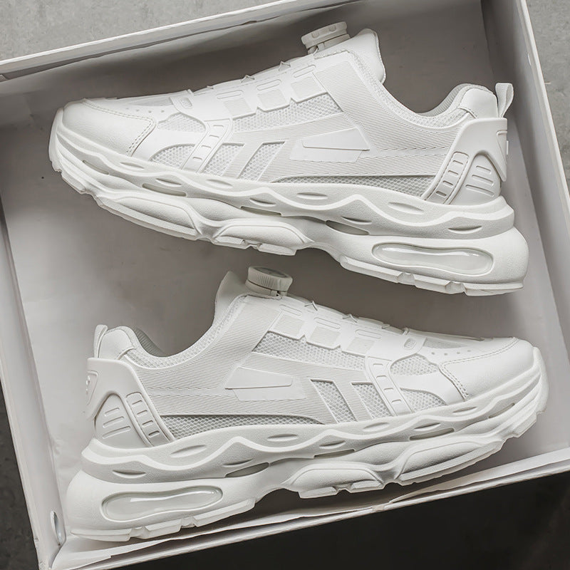 Damen Komfortable Schnellschnür-Sneaker mit atmungsaktiver Oberflächenstruktur R&B