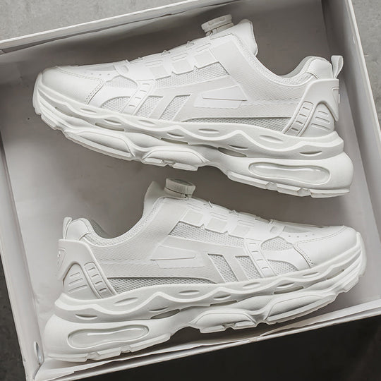 Damen Komfortable Schnellschnür-Sneaker mit atmungsaktiver Oberflächenstruktur R&B