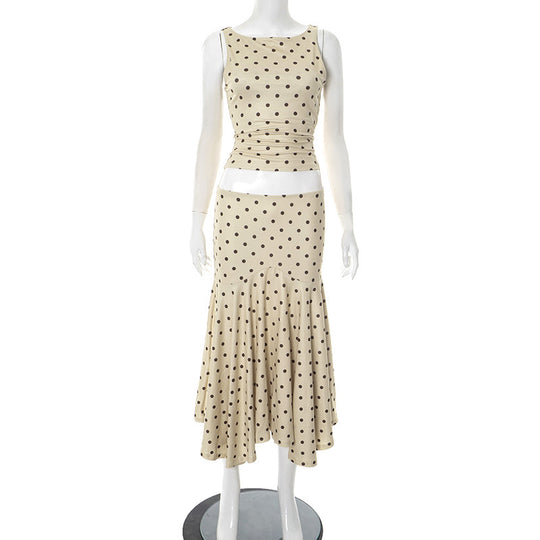 Damen Maxikleid mit lässiger Raffung und elegantem Volantübergang R&B