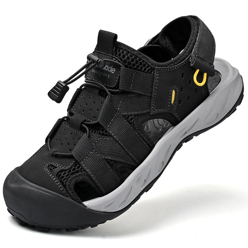 Damen Outdoor-Sandalen mit verstellbarem Riemen und rutschfester Sohle R&B