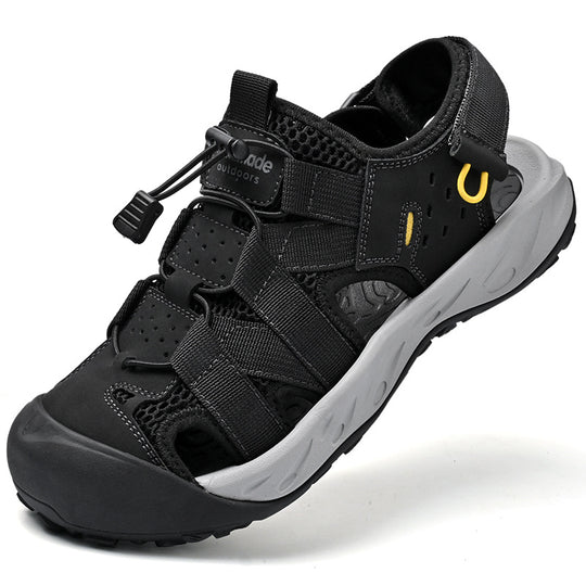 Damen Outdoor-Sandalen mit verstellbarem Riemen und rutschfester Sohle R&B