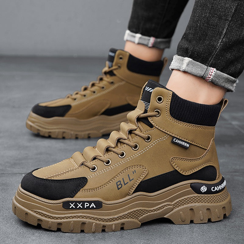 Herren robuste Outdoor Sneakers mit verstärkter Sohle R&B
