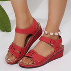 Damen Komfortable Sandalen mit verstellbarem Riemen und atmungsaktiver Sohle