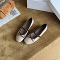 Damen Ballerinas im klassischen Vintage-Stil R&B