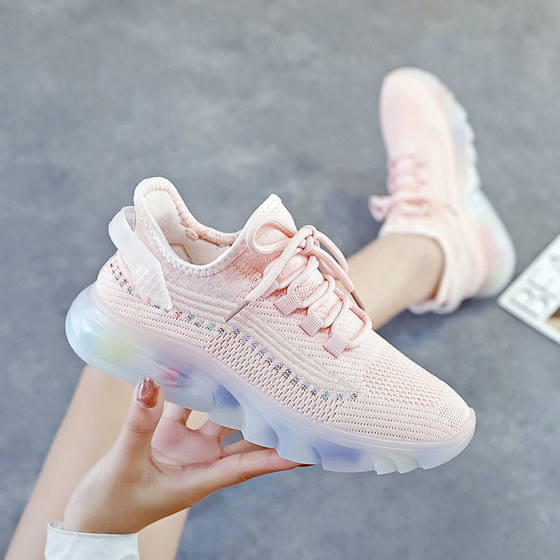 Damen Sportliche Luftpolster Sneaker R&B