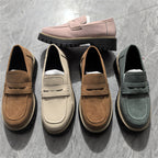 Damen Mokassin-Slipper mit robustem Profil und leerem Obermaterial R&B