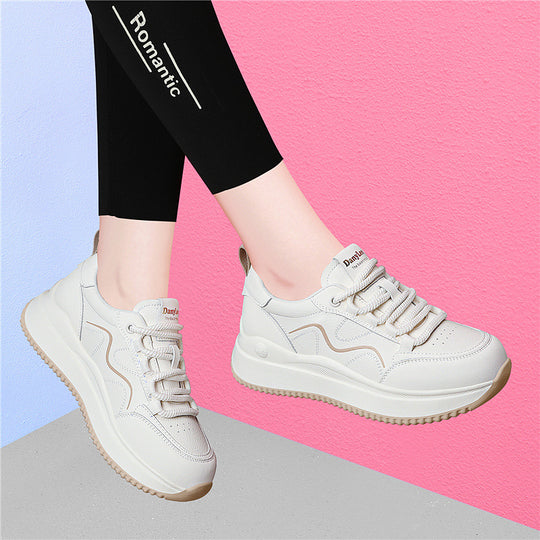 Damen sportliche Lauf- und Fitness-Sneaker mit gepolsterter Sohle R&B