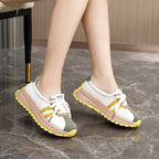 Damen Sportliche Sneaker mit reflektierenden Details und dämpfender Laufsohle R&B