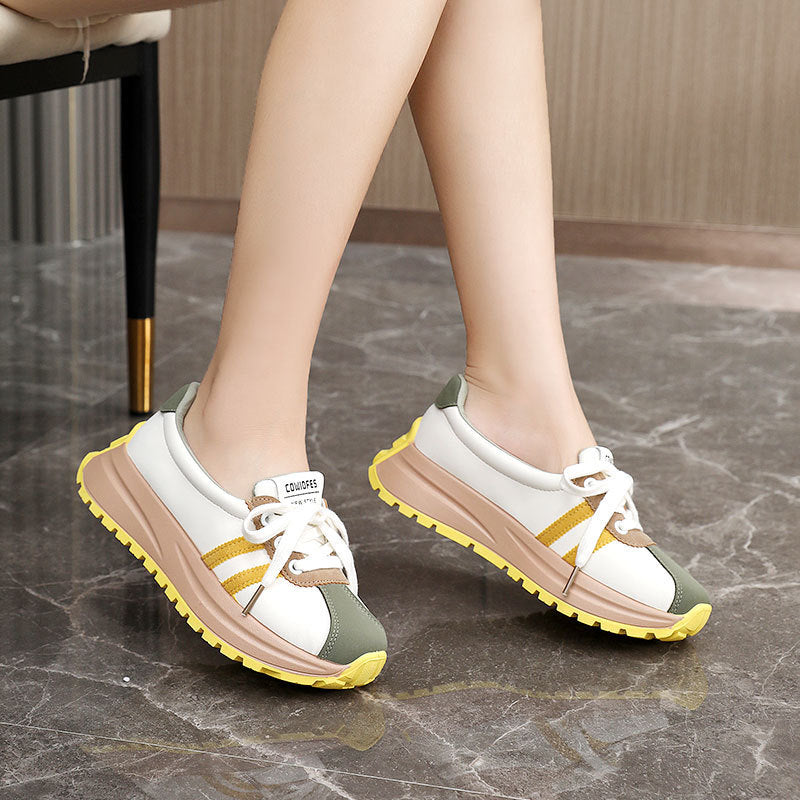 Damen Sportliche Sneaker mit reflektierenden Details und dämpfender Laufsohle R&B