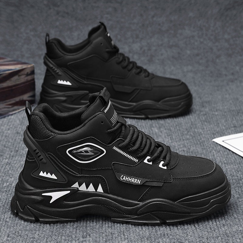 Damen Sportliche High-Top Sneakers mit dynamischem Design und rutschfester Sohle R&B