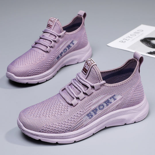 Damen Atmungsaktive Sport-Sneaker mit innovativem Schnellschnürsystem R&B