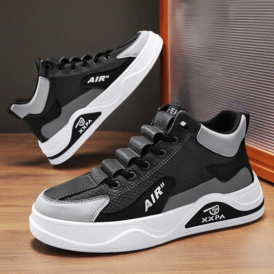 Herren Sportliche High-Top Sneakers mit rutschfester Sohle und atmungsaktivem Obermaterial R&B