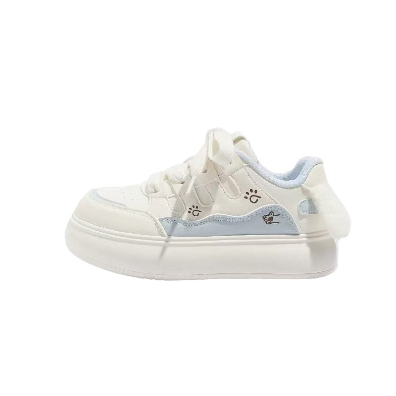 Damen Schnürsneaker mit verspielten Tiermotiven und komfortabler Dämpfung R&B