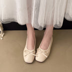 Damen Bequeme Ballerinas mit zartem Schleifen-Detail R&B
