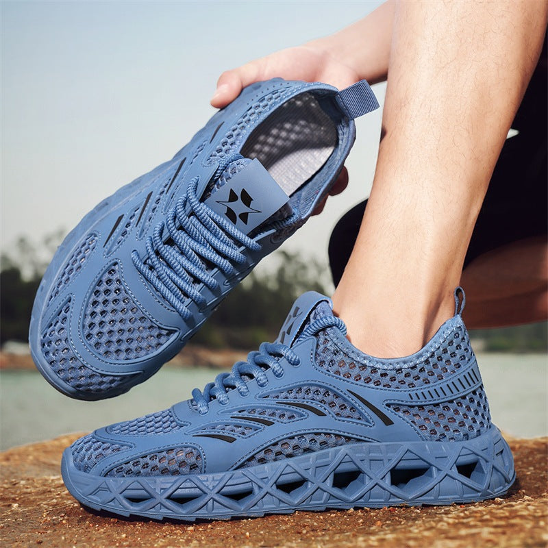 Damen Atmungsaktive Lauf-Sneaker mit flexibler Sohle