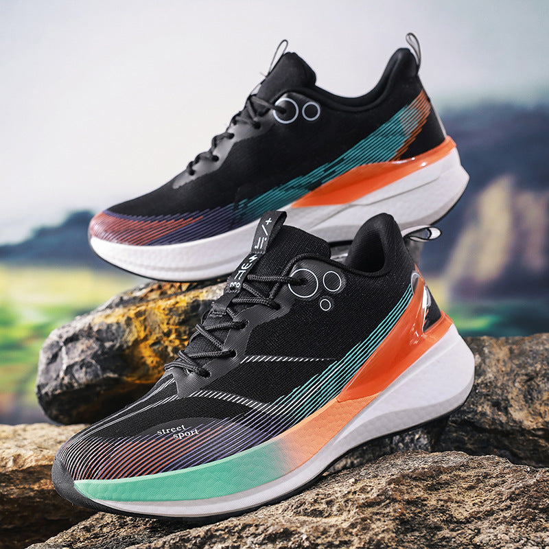 Damen Leistungsstarke Laufschuhe mit atmungsaktivem Mesh-Obermaterial und dämpfender Sohle R&B