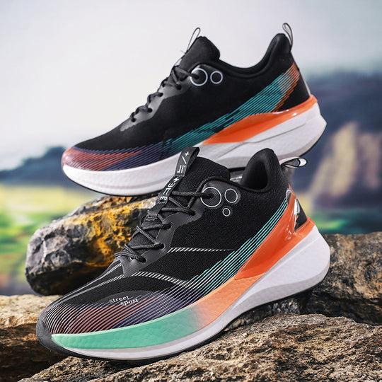Damen Leistungsstarke Laufschuhe mit atmungsaktivem Mesh-Obermaterial und dämpfender Sohle R&B