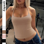 Damen Sportliches Trägershirt aus atmungsaktivem Material R&B