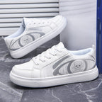 Damen Sneakers mit coolem Skull-Design und gepolsterter Sohle