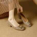 Damen Ballerinas mit luxuriösem Schmuck-Detail