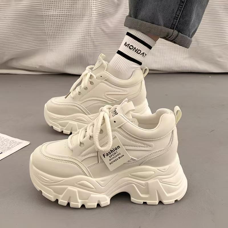 Damen Chunky Sneakers mit vielseitigem Design und bequemer Dämpfung Heidi Mode