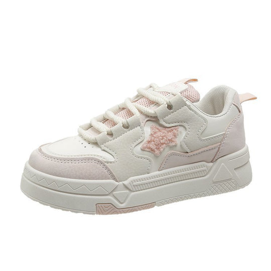 Damen Sneakers mit glitzerndem Sternenapplikation und komfortabler Dämpfung R&B