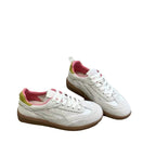 Damen Retro-Sneaker mit atmungsaktiver Oberflächenstruktur und strukturierter Sohle