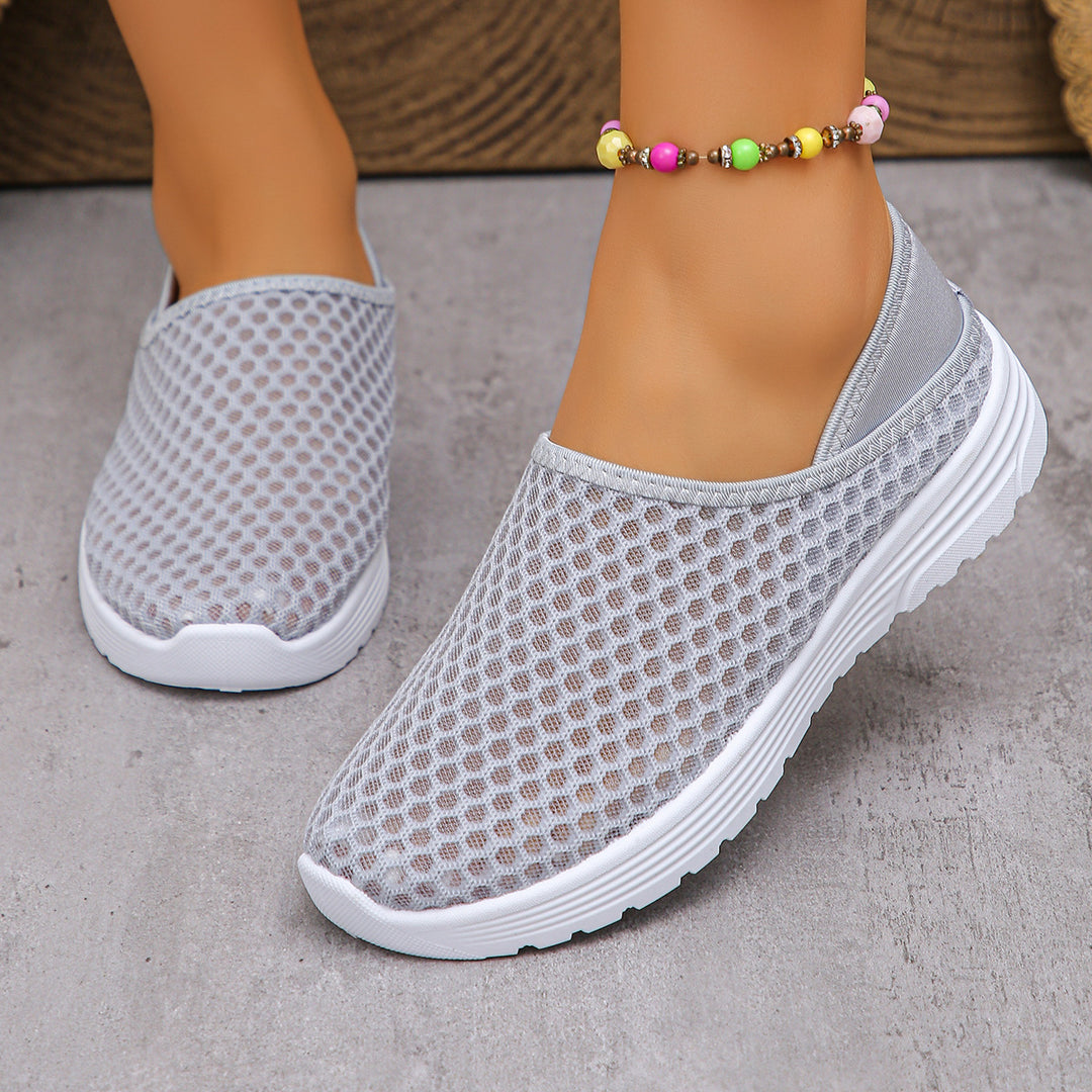 Damen Atmungsaktive Slip-On Sneakers R&B