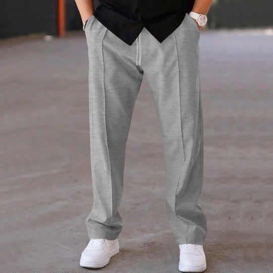 Herren Bequeme Sweatpants mit eleganter Optik und seitlichen Eingrifftaschen R&B