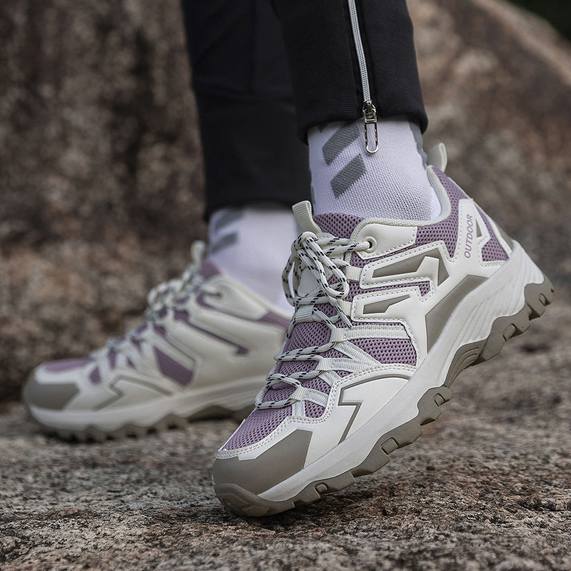Damen Outdoor-Sneaker mit atmungsaktivem Obermaterial und rutschfester Sohle R&B