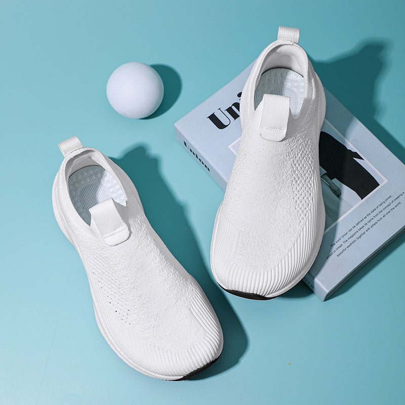 Damen atmungsaktive Slip-On Sneakers