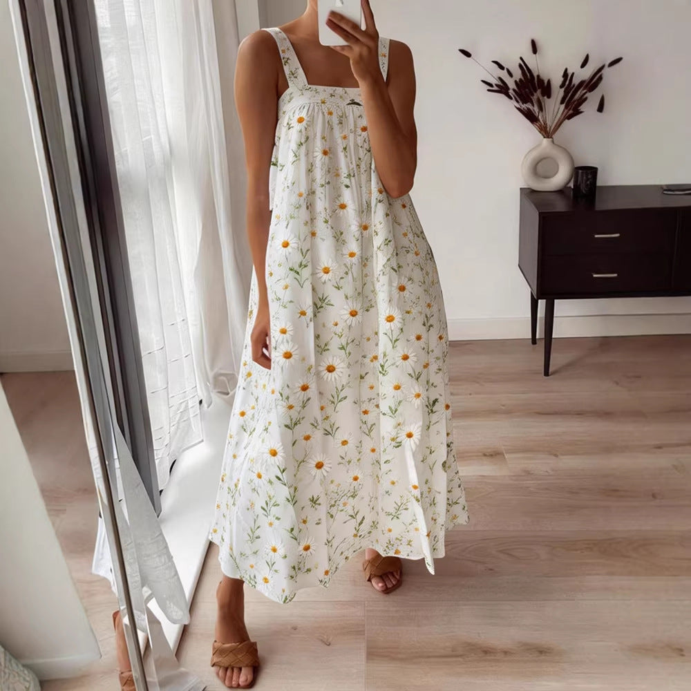Damen Maxikleid mit floralem Muster und luftiger Passform R&B