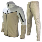 Herren sportliches Hoodie-Set mit atmungsaktiven Eigenschaften und modernen Kontrastdetails R&B