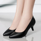 Damen elegante Stiletto-Pumps mit klassischen Linien R&B