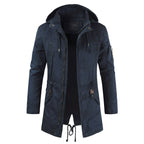 Herren Funktionsjacke mit praktischem Reißverschluss und verstellbarer Kapuze R&B