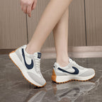 Damen sportliche Sneakers mit atmungsaktivem Obermaterial und dämpfender Sohle R&B