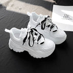 Damen modische Chunky Sneakers mit sportlichem Design R&B
