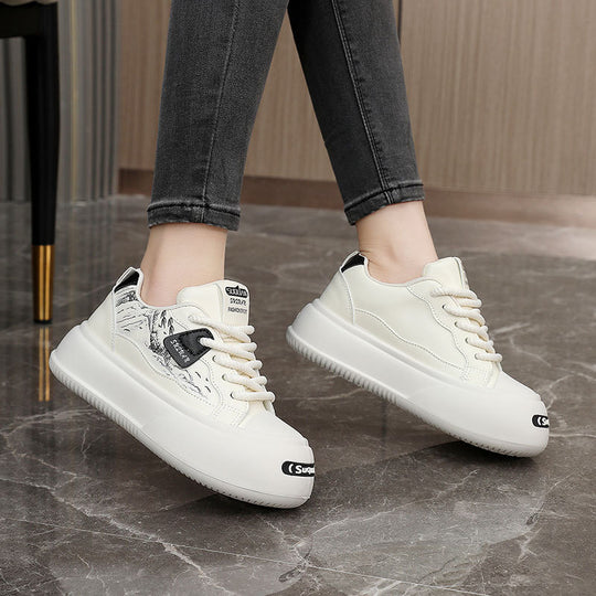 Damen modische Sneakers mit stylishen Akzenten und bequemer Laufsohle R&B