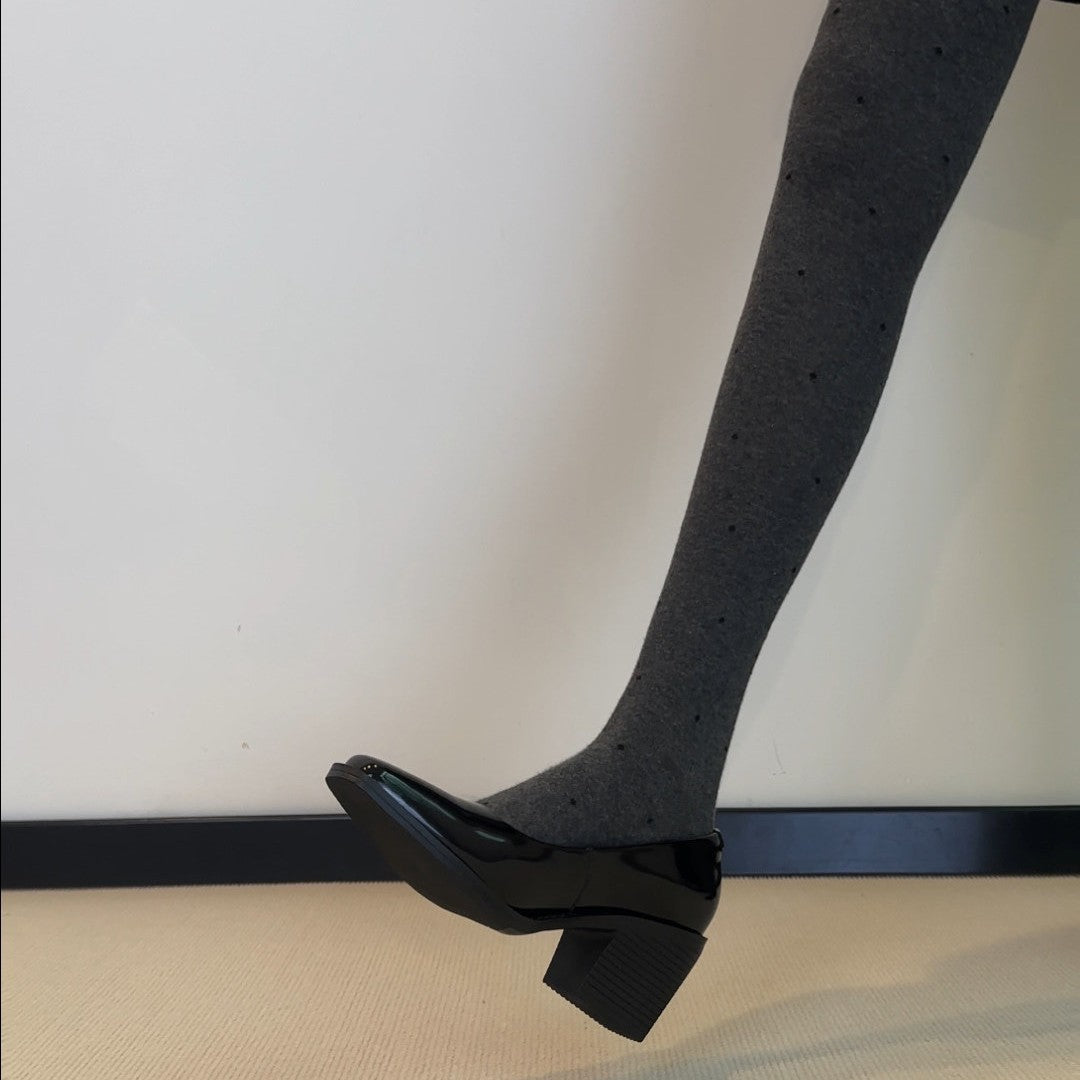 Damen Elegante Lack-Pumps mit modernem Tragekomfort