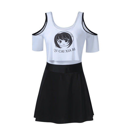 Mädchen Sportliches Badeoutfit R&B