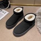 Damen Gemütliche Fleece-Stiefeletten R&B