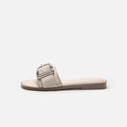 Damen modische Riemensandalen mit dekorativer Schnalle R&B