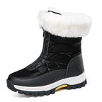 Damen Winterstiefel mit isolierendem Futter Außensohle R&B