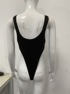 Damen Wickelbody mit einzigartigem Design und verstellbaren Riemen R&B